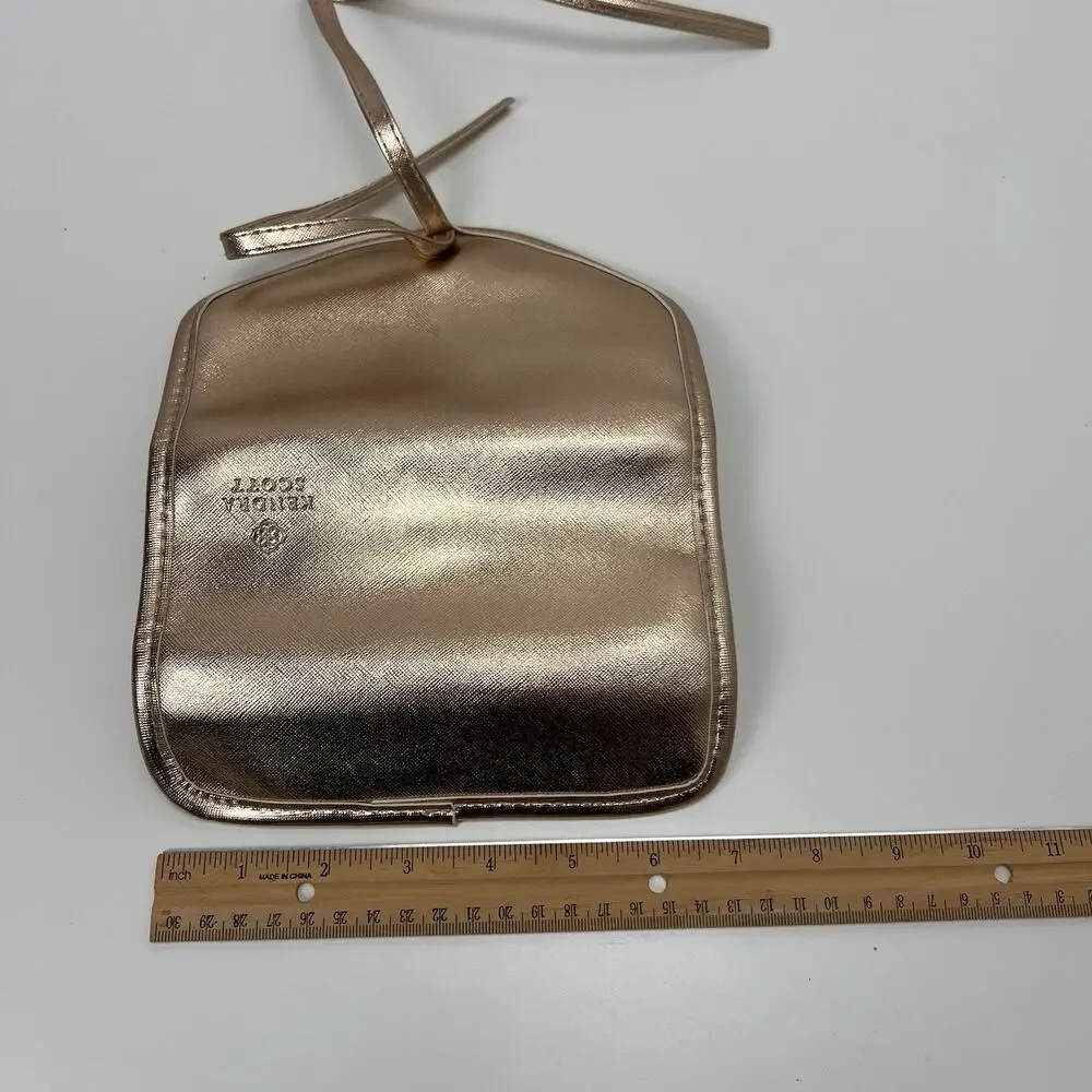 Kendra Scott Travel Rolled Jewelry Case Rose Gold